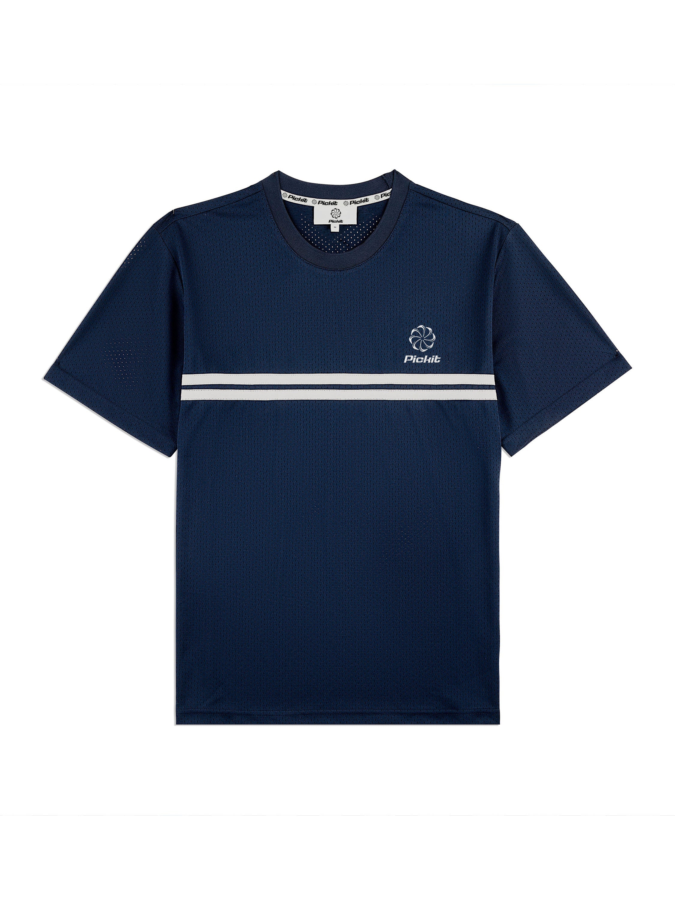 Pickit Mesh Performance T Shirt - Navy 1759204596398.jpg