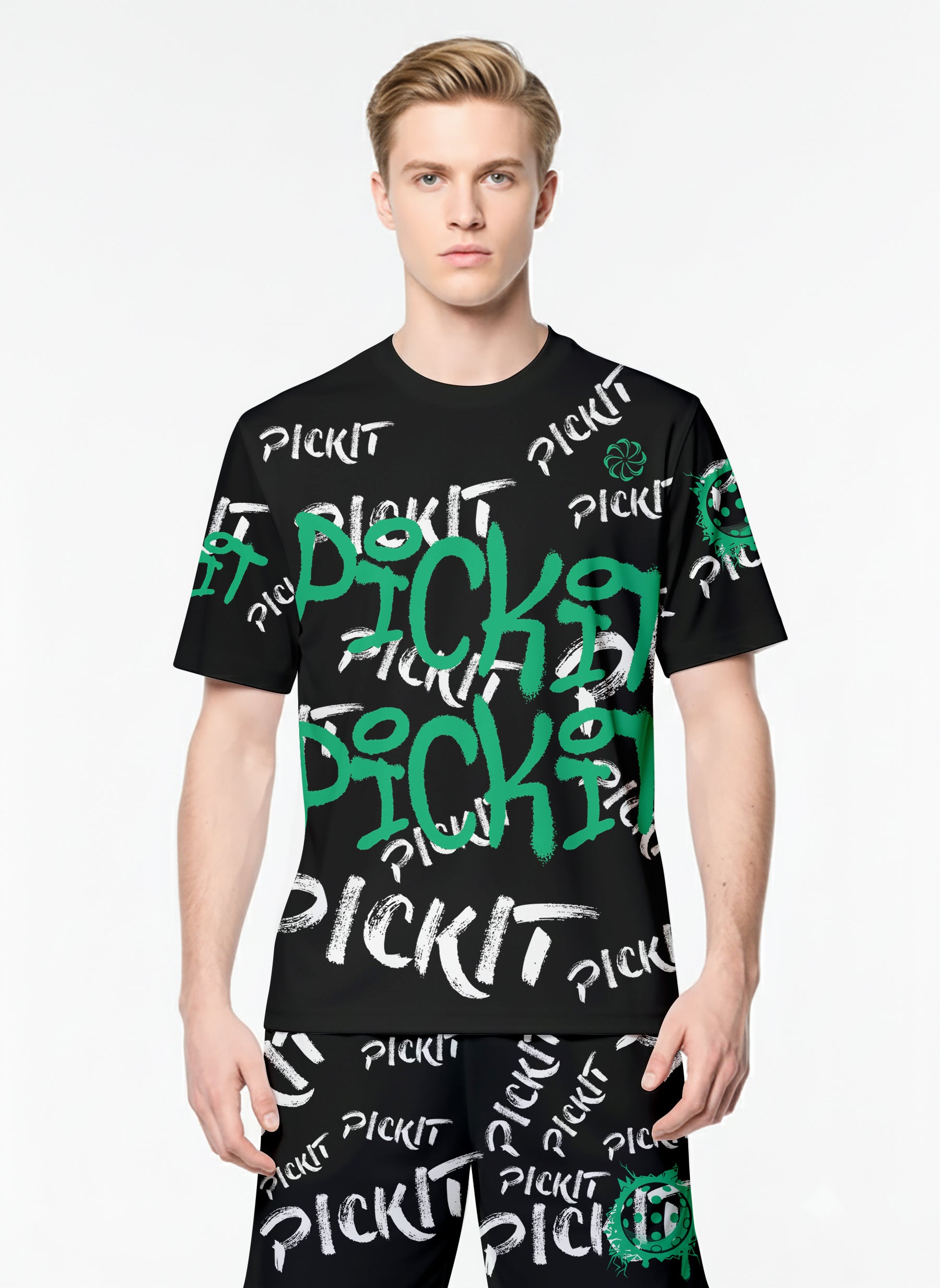 Court Graffiti Tee Black  Green 1760154504868.jpg