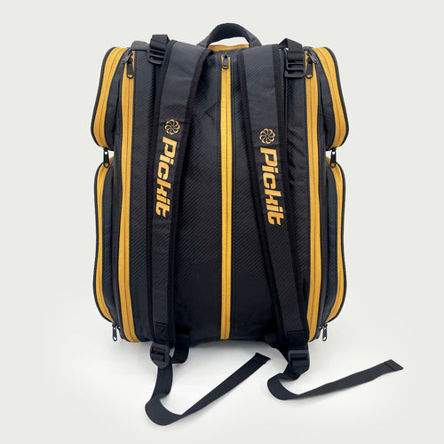 Pickit Pro Pickleball Tour Bag – Thermal Backpack & Duffle (Holds 12 Paddles)