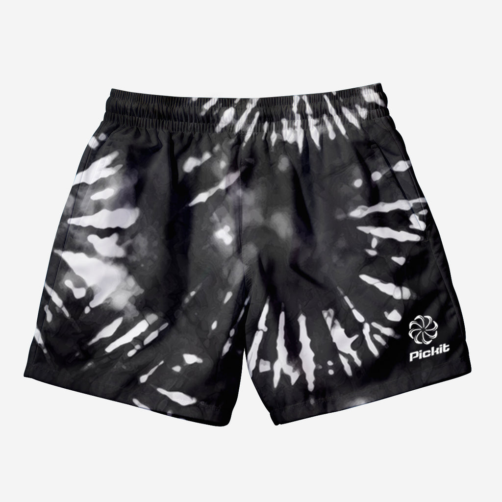 Court Energy Shorts   Black Spiral